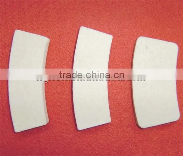 Felt brake pads