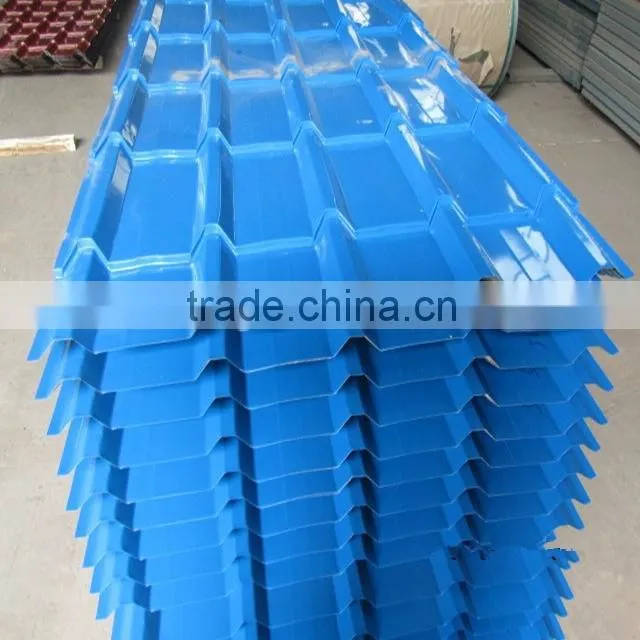 Hot selling products on alibaba color coated roofing sheet price for sale in china