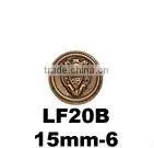 Top Design Sewing Button, item No.LE20B, size:15mm-6