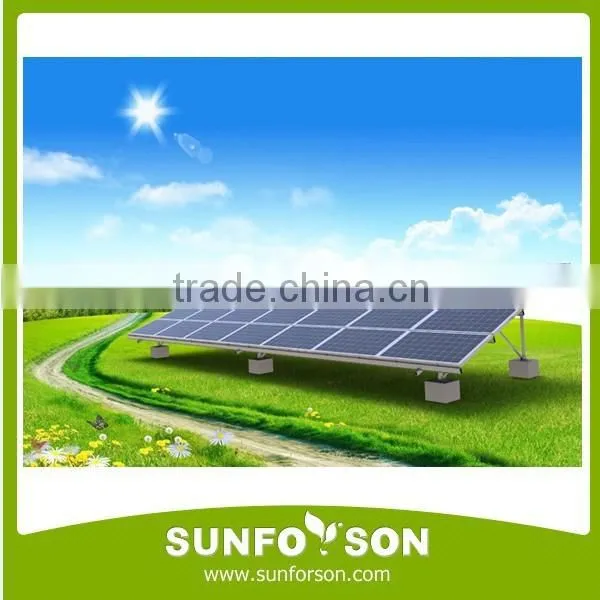 Aluminum Tile Roof PV Panel Mounting Support Structures
