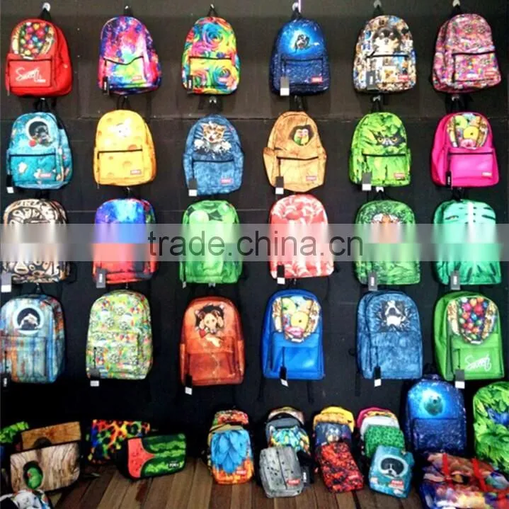 Floral Animal Eyes Backpack,Fashion Backpack,Men Women Backpack