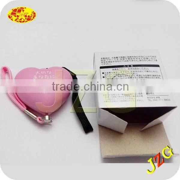 China Factory Hot Sell Lovely pink Heart-Shaped Personal Alarm