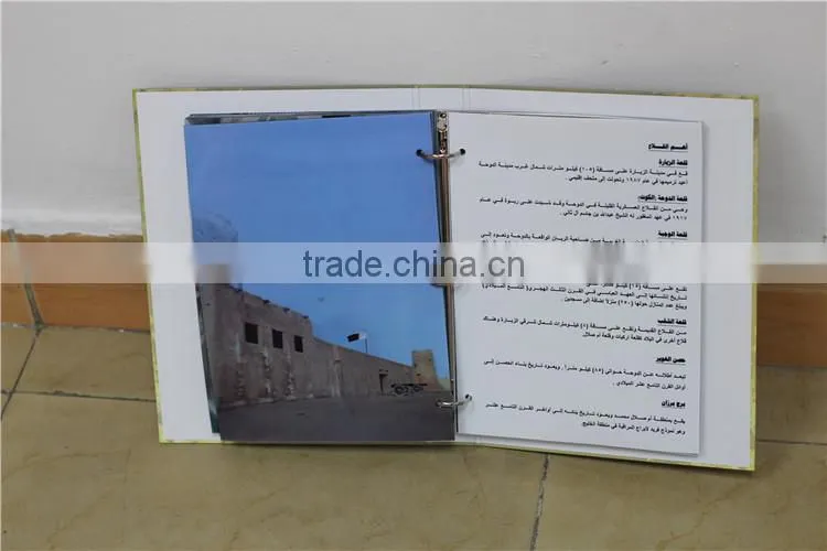 2015new 3D A4 Busniess bound File holder/folder/documnet