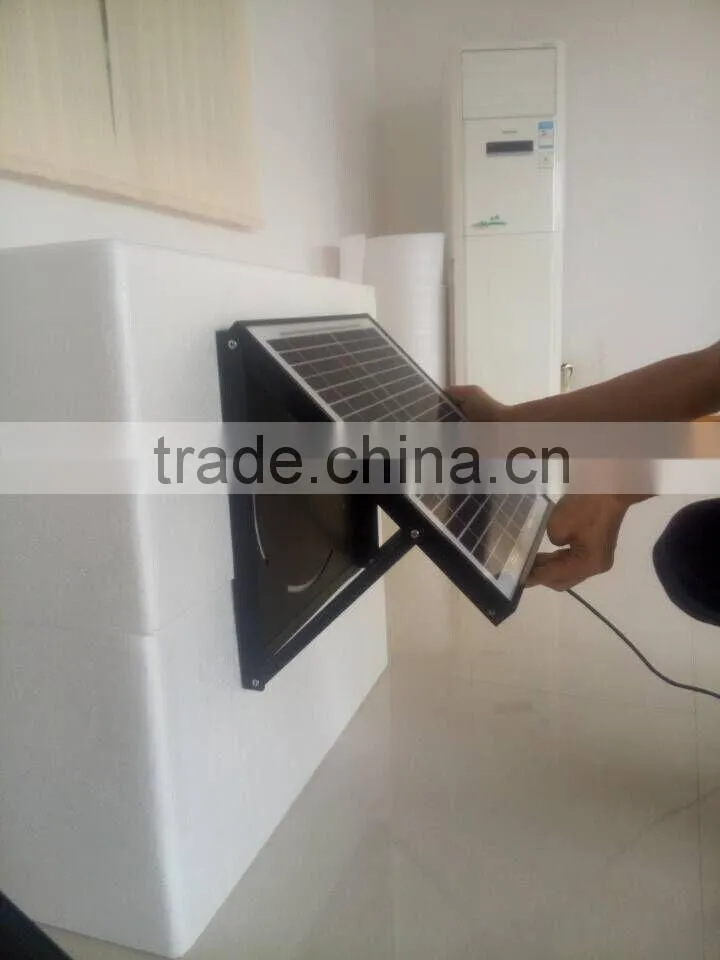 12W wall mount solar ventilator