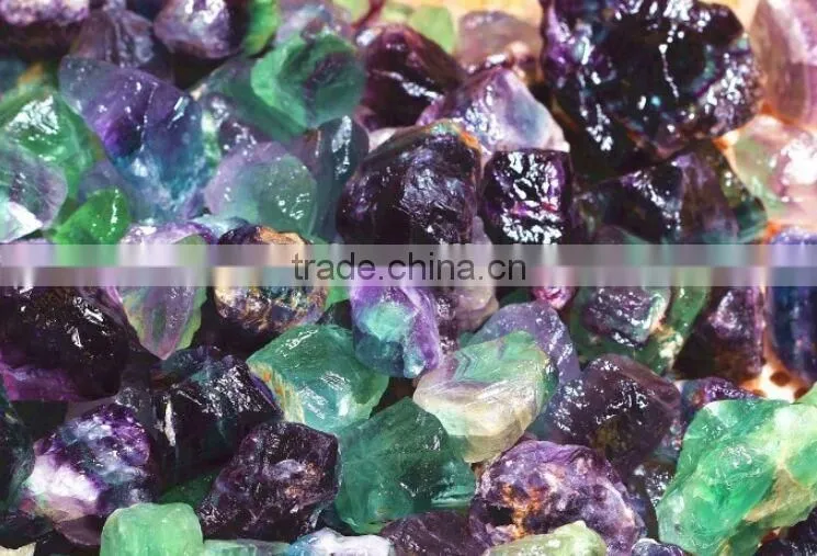 Natural flourite rough gemstone raw for wholesale