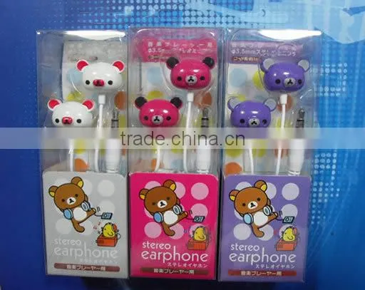 2016 new year gift 10cm wire mobile earphones for promotion