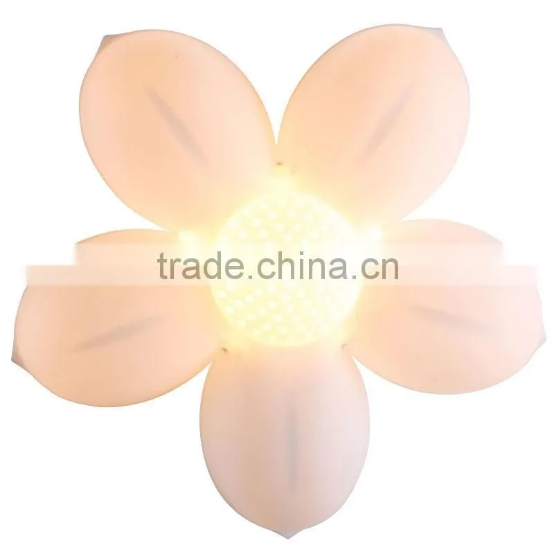flower wall light lamp with shade
