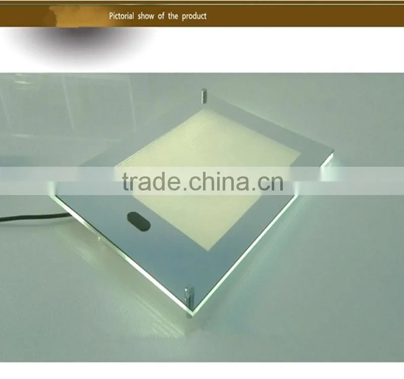 Cheap super brightness magic mirror plastic lightbox wholesale