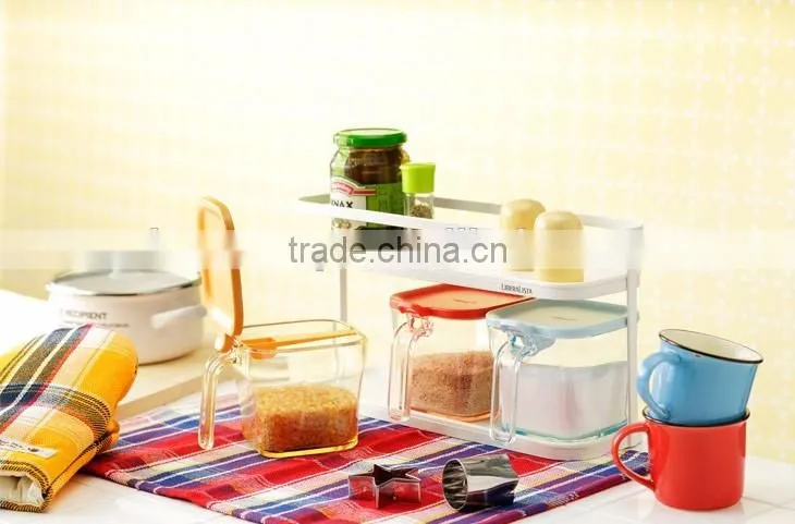 High quality and functional spice container with enclosed spoon from Japanese supplier