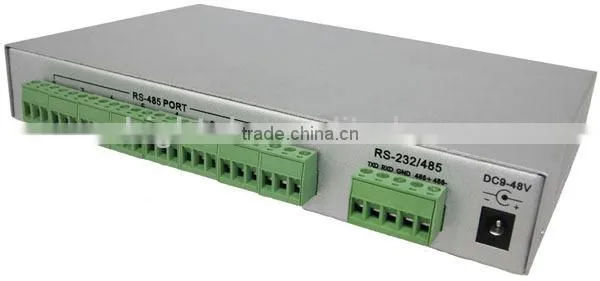 8 port opto-isolated rs485 hub splitter distributer