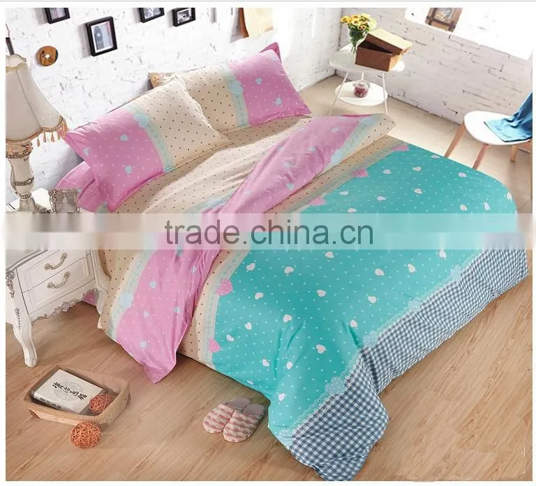 Elegant Thicken Sanded Cashmere Luxury embroidered bed sheet sets,Reactive Printed 4 pcs Bedclothes Duvet Cover