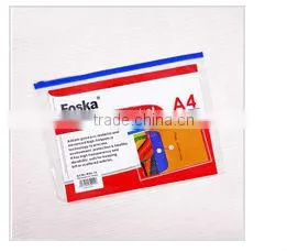 A4&Letter Size Transparent Clear Easy Slide File Cover/sliding bar report cover