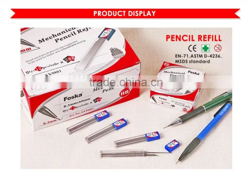 Hot sale 0.5&0.7mm mechanical pencil refill