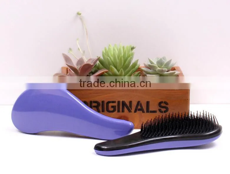 2015 New Design Professional Hot Selling Colorful Customized Head Massage Hair Comb