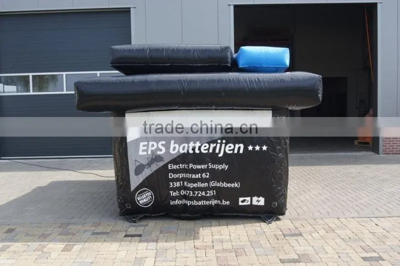 inflatable battery/giant battery/cheap inflatable advertisement