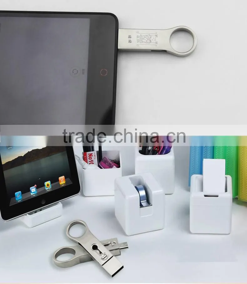 Popular smart phone OTG USB Flash Drive,OTG U disk for android and iphone(OTG-01)