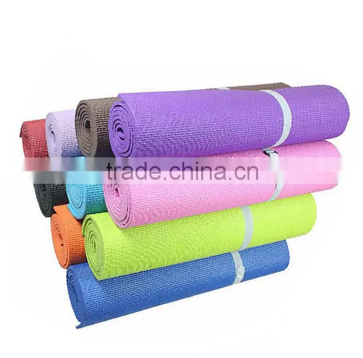 High Quality ECO-Friendly 6mm PVC Yoga Mat Indoor Fitness Equipments Environmental protection Yoga Mat