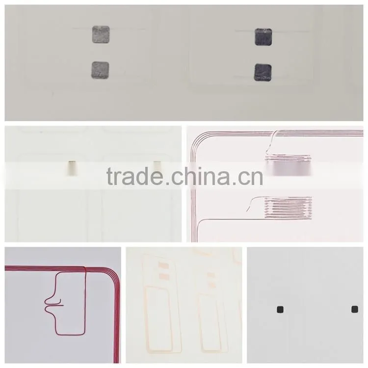 RFID prelam HF 13.56MHz I CODE 2 IC chip Inlay