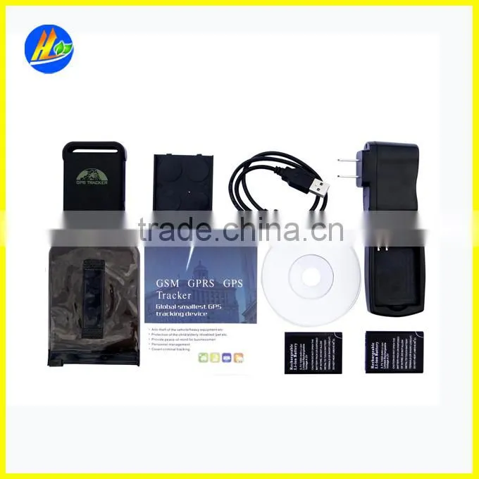 Realtime GSM GPRS GPS Trackers TK102b tracking works with free monitor software