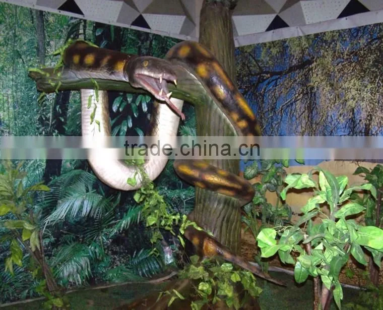 Life Size animatronic snake for sale