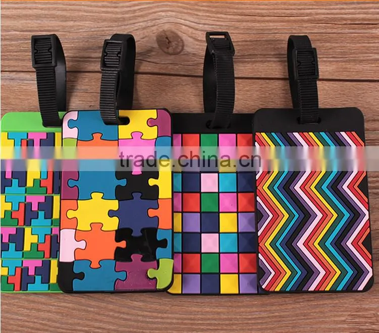 2015 new PVC soft luggage tag