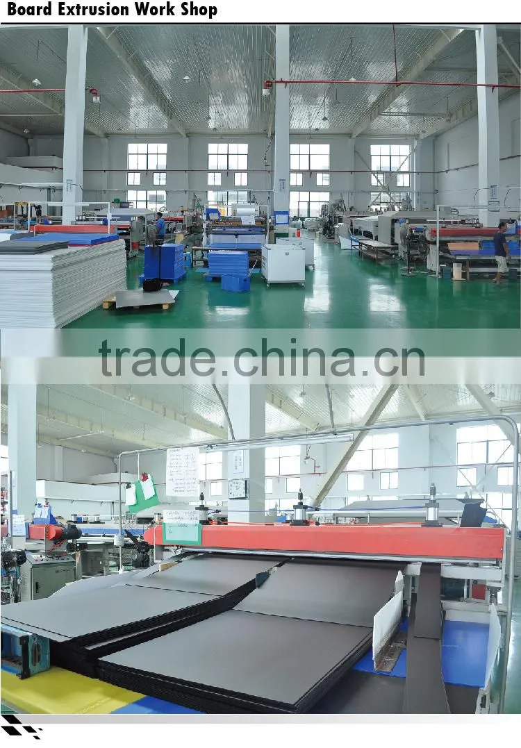 Coroplast pp board/pp corrugated plastic sheet/board with sealed edge and round corner