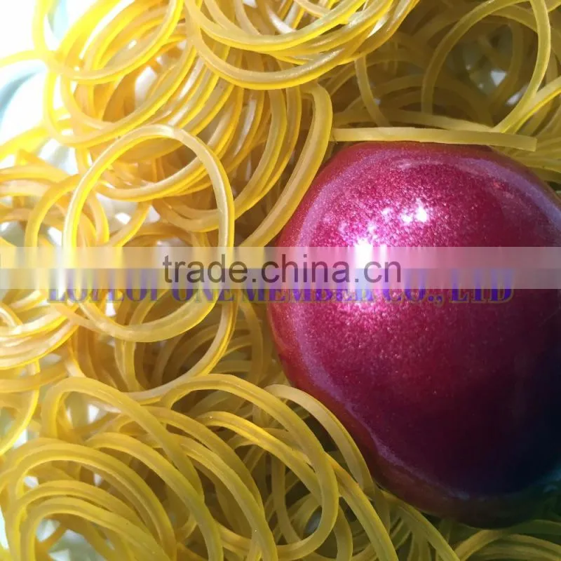 Wholesale Vietnam Factory Rubber band - Size #18 Natural rubber band Yellow & Honey color