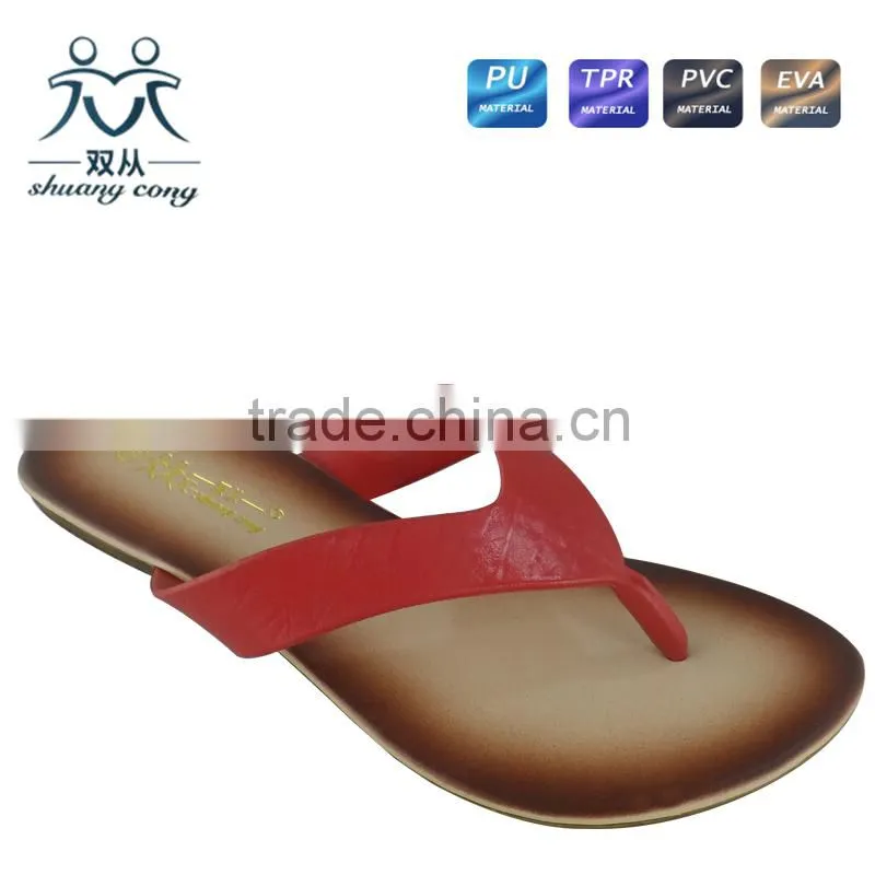 wholesale price colorful ladies flip flop flat slipper and shoes for women