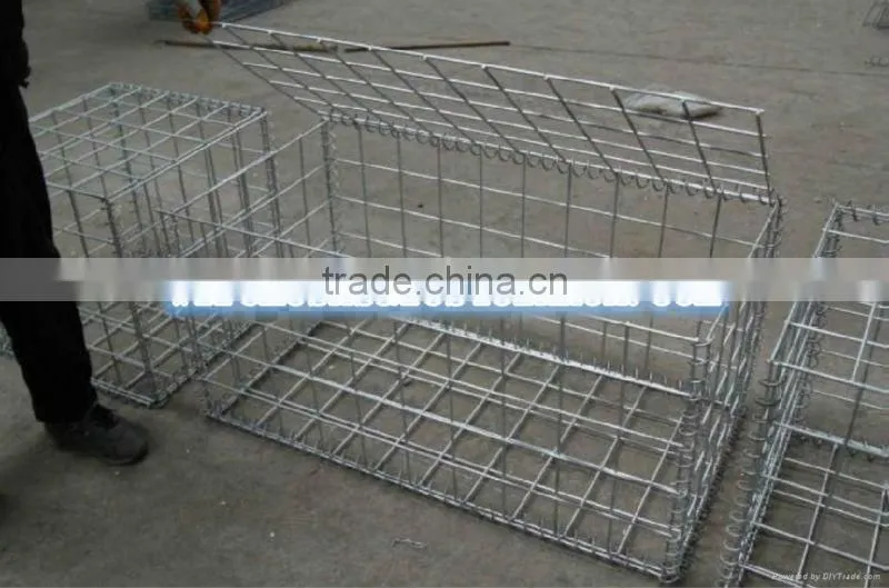 Galvanized Welded Mesh gabion box/basket/container price