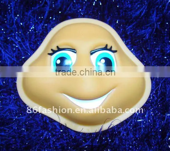 colorful plastic floating mask toys