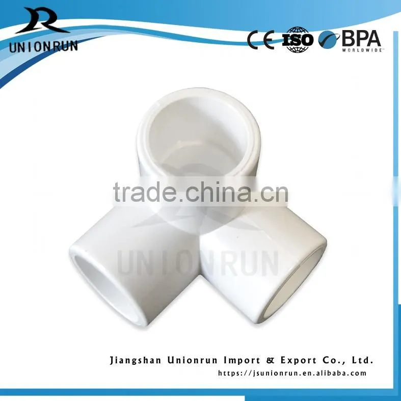 Shopping Websites Fittings for Furniture Pvc 3 Way Elbow