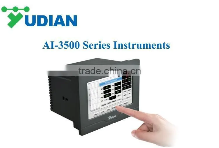 AI-3506M Six Channel 5 Inch Touch Screen Temperature Recorder