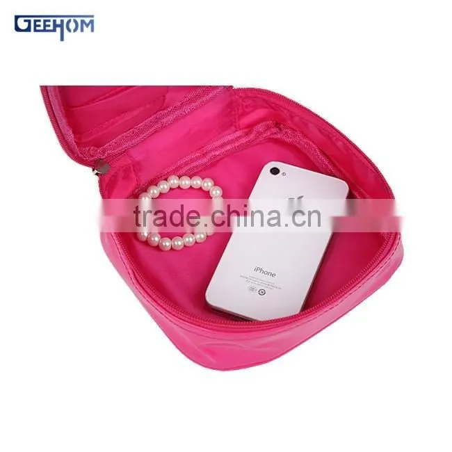 pvc cosmetic bag with zipper ,pvc makeup bag with compartments