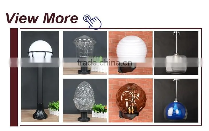 china supplier invariant color plastic outdoor acrylic fence lighting fixture