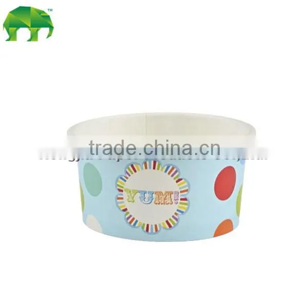 Custom Printed Frozen Yogurt & Ice Cream Paper Cup, Paper Bowls