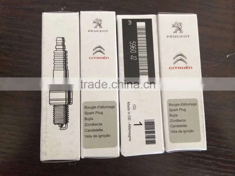 Spark plug A7RC for tractor, automobile, motocycle, industrial engine with Nickel plated housing preventing oxidation, corrosion