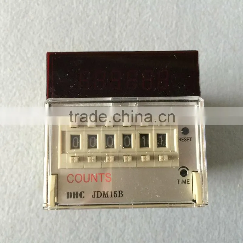 JDM15B 6 digit LED display digital preset counter