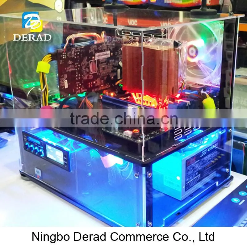 PC-D008 Acrylic Mini Tower Computer Case