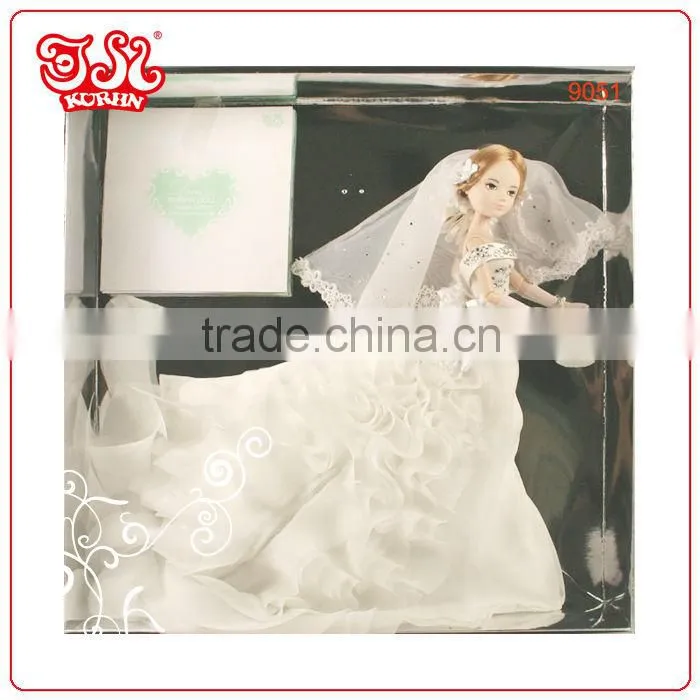 Best seller 11'' fashion bride doll vinyl doll toy