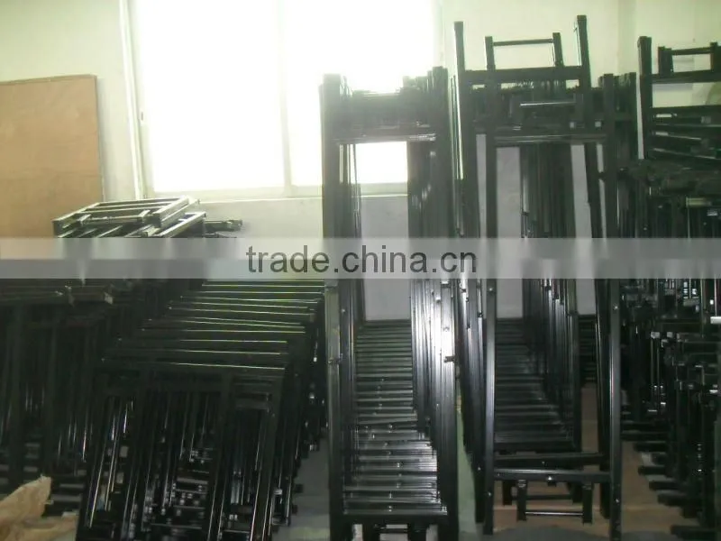 Movable Folding rectangle table with wheels