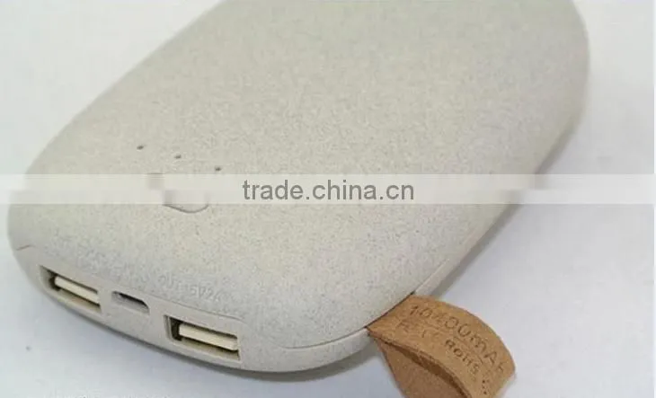 Hot Unique Stone Series Cobblestone Shape 10400mAh Power Bank ABS+Li-ion Battery Cells For iPhone For Samsung