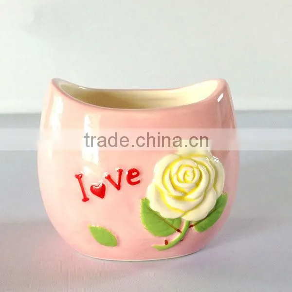 Special design ceramic baking and bowl cup for valentine's Day