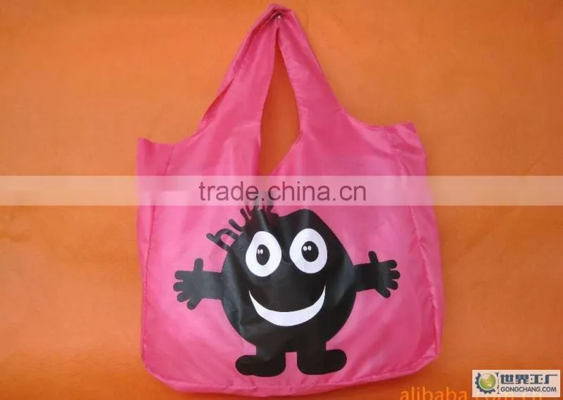 BSCI audit factory nylon shopping bags wholesale/nylon bag shop/foldable shopping bag