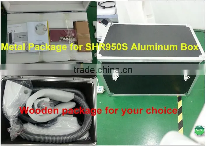 portable IPL SHR hair removal machine/IPL+RF/IPL SHR made in China with competive price