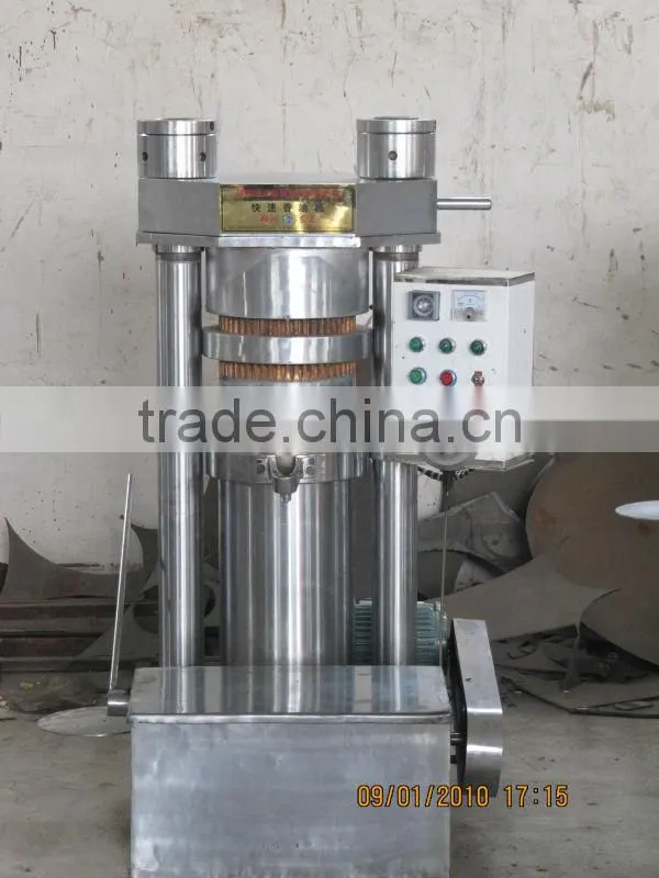 high efficiency sesame/olive hydraulic oil press/oil press machine