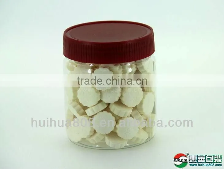 PET food jar with wide-mouth