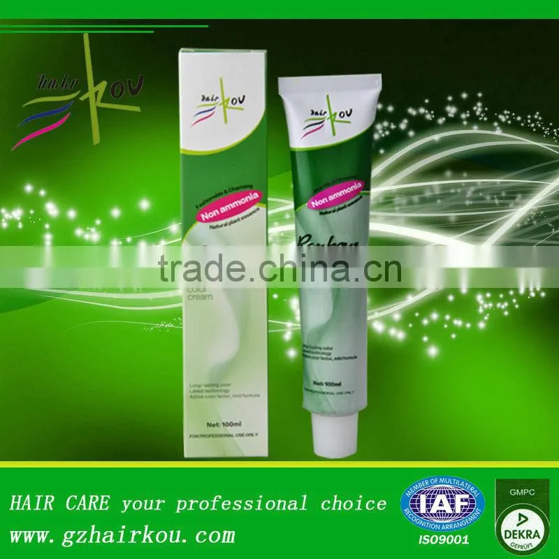 wholesale hot sale hair dye without ammonia for grey hair