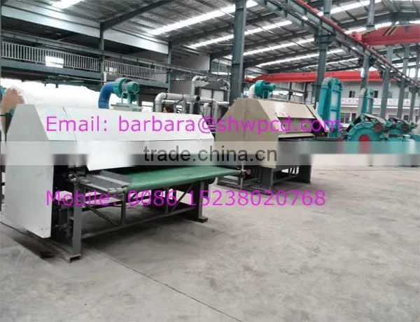 Factory sell carding machine for polyester fiber