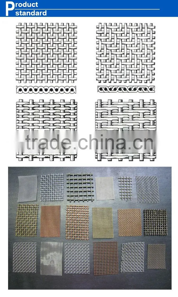 Hot dipped galvanized crimped wire mesh/Stainless steel wire screen