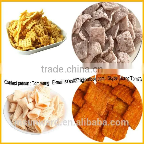new product puffed corn snacks food processing line made in china